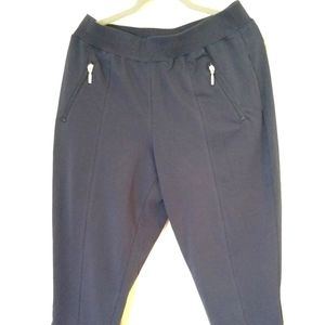Christopher and Banks dark blue size 14W / X capri pants.